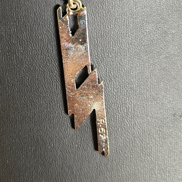 DEADSTOCK 1980’s VINTAGE ZZ TOP NECKLACE AUTHENTIC POKER ALCHEMY - Picture 3 of 4